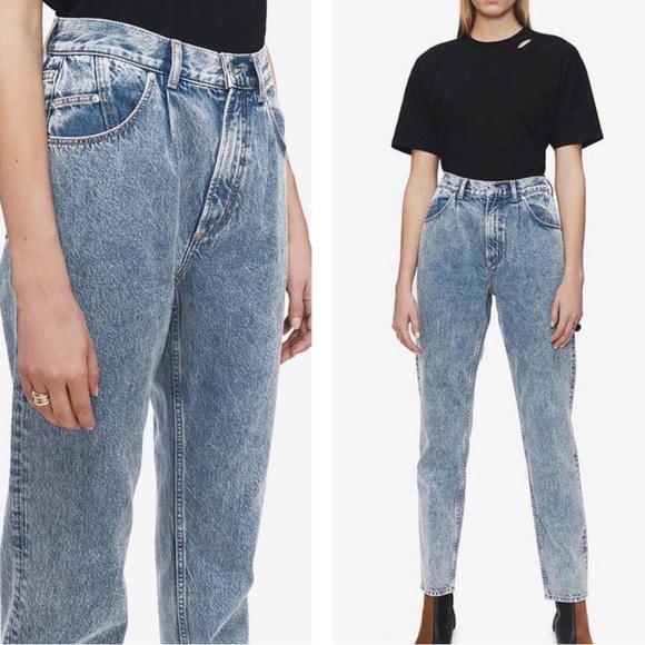 ANINE BING Florence High Rise Straight Leg Jeans Size 27 - Picture 2 of 7